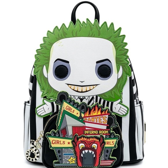 Loungefly Beetlejuice Dante’s Inferno Mini Backpack